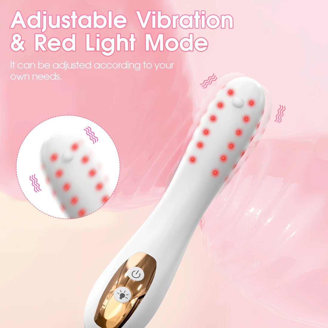 Aparelho de Fototerapia Feminina com Luz Vermelha e Aquecimento